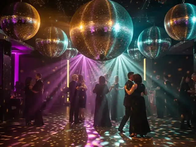 Bolas disco LED DMX programables para instalaciones profesionales